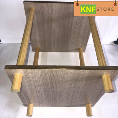 Kệ đầu giường ngủ,kệ trang trí decor chống nước bằng gỗ nhập khẩu từ KNF,mẫu mới 2023
