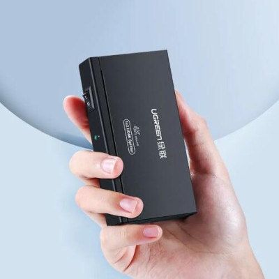 Ugreen UG4020140201TK Màu Đen Bộ chia HDMI 1 ra 2 hỗ trợ phân giải FULL HD - HÀNG CHÍNH HÃNG