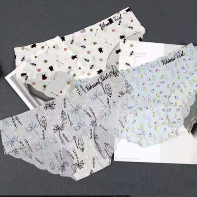 Combo 10 quần lót nữ, quần su đúc hoa cao cấp 015- LN059