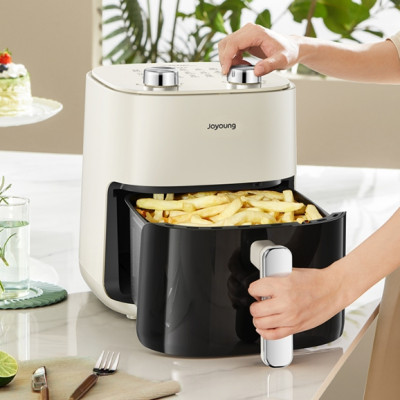 Nồi chiên không dầu 5L Joyoung JAF-565 - Công suất 1500W, Điều khiển núm xoay - HÀNG CHÍNH HÃNG