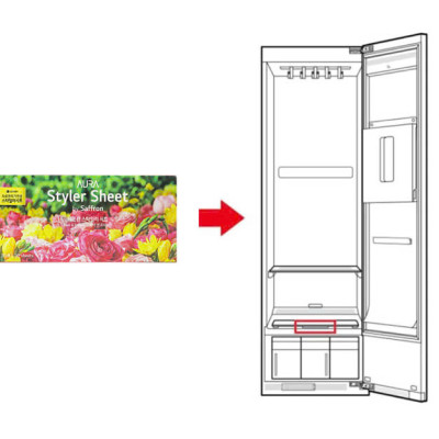 GIẤY THƠM DÙNG CHO MÁY GIẶT KHÔ LG STYLER - HÀNG CHÍNH HÃNG