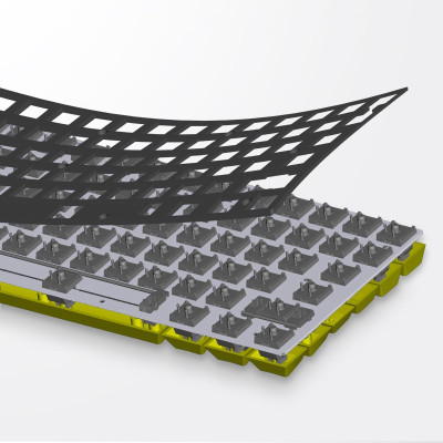 Bàn phím cơ không dây Newmen GM840 - Hàng Chính Hãng 