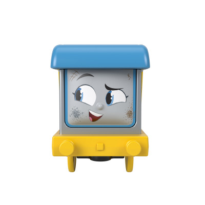 Đồ Chơi Mô Hình Đầu Kéo Và 2 Toa Tàu Carly & Crane THOMAS FRIEND HFX97