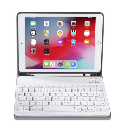 Bao da kèm bàn phím cho iPad Mini 1/2/3, Mini 4/5, Mini 6 Bluetooth Keyboard Case có khay để bút chống sốc cao cấp - Hàng chính hãng.