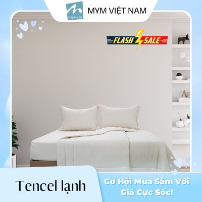 Chăn chần bông MYM chất liệu vải Tencel Lạnh Cao Cấp Sang Trọng