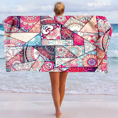 Khăn Tắm Đa Năng LMcation - Thổ Cẩm Hồng