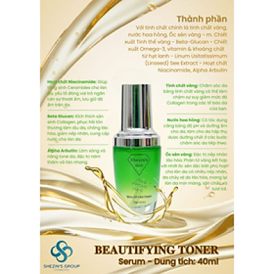Serum cung cấp ẩm Beautifying toner