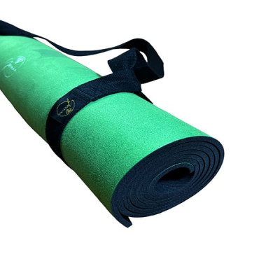 Thảm tập yoga chính hãng Yvonne, Flowstate Green (TẶNG KÈM 3 PHẦN QUÀ) dày 6mm bề mặt nhám, siêu bám, chống trơn trượt, ưa mồ hôi