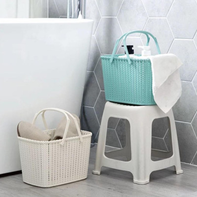 GIỎ MÂY 2 QUAI XÁCH LÀN MÂY ĐỰNG ĐỒ 2 QUAI XÁCH KIỂU DÁNG MÀU SẮC PHONG CÁCH HÀN QUỐC