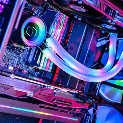 Bộ ống tản nhiệt nước Cooler Master LED Tube Sleeve A1 (10mm)/(12mm) ARGB (2 x 330mm) - Hàng Chính Hãng