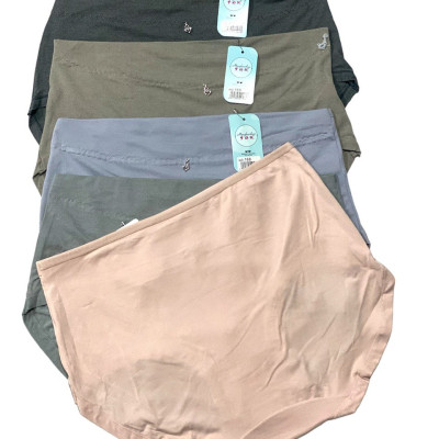 Quần Lót Nữ Cotton Lụa Trơn Lưng Cao Big Size 168 – Ôm Sát, Êm Ái & Tôn Dáng