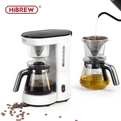 Máy pha cà phê, pha trà tự động Drip thương hiệu HiBREW H12 - Dung tích 750ml - Công suất 700W - Hàng chính hãng