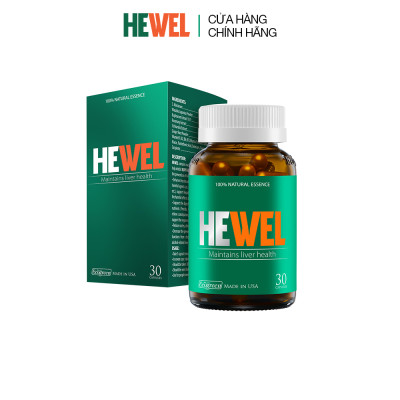 Combo 4 hộp HEWEL bổ gan 30 viên tặng 1 hộp QIK HAIR for Women 15 viên