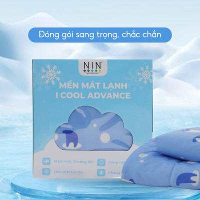 [CHĂN HÈ MÁT LẠNH] Mền lạnh I Cool Advance NIN House NM8027 | Chăn mền Ice silk cao cấp