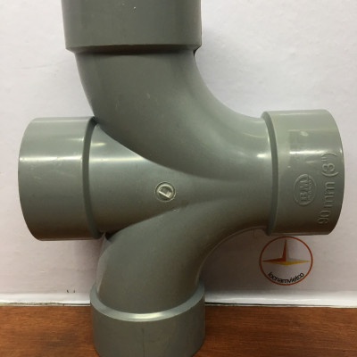 Tứ thông 90 nhựa PVC Bình Minh