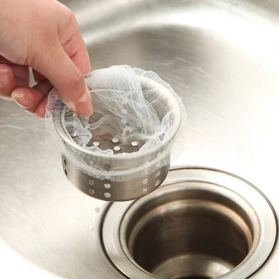 Combo 300 Túi Lọc Rác Bồn Rửa Bát - Túi Lưới Lọc Rác Giúp Ngăn Chặn Tắc Đường Ống