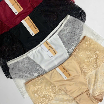 Combo 5 quần lót nữ thun phối ren lưng cao Mara MR001