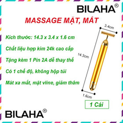(Hàng Có Sẵn) Cây lăn massage mặt nâng cơ săn da mặt giảm nếp nhăn & Máy Mát Xa Mắt Mini (Hàng Chính Hãng)