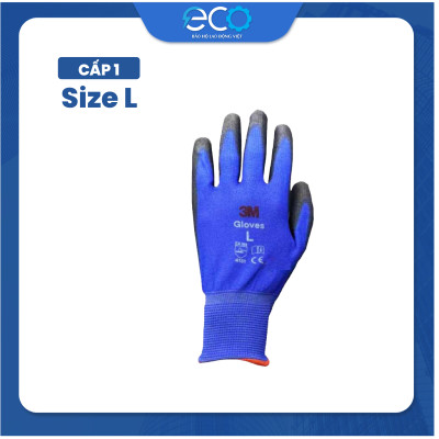 Găng tay lao động chống cắt 3M cấp độ 1 dùng cho cơ khí, bảo hộ lao động công nghiệp, đóng gói