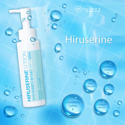 [DATE T11.2025] Sữa dưỡng mềm mịn & làm trắng da Hiruserine Lotion (100ml)