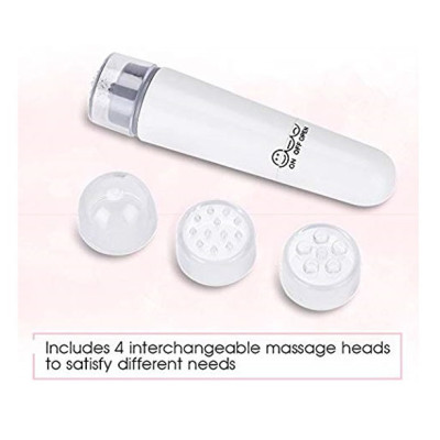 Combo 2 Gậy Massage Mắt Cầm Tay Mini Nhỏ Gọn Chống Thâm Quầng, Bọng Mắt (2 Sản Phẩm Máy Trắng + Hồng) (Hàng Chính Hãng)