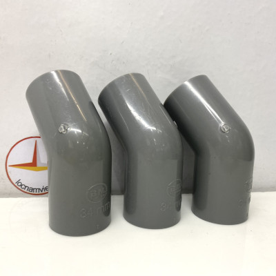 Lơi 34 nhựa PVC Bình Minh (45o ElBow)_L34