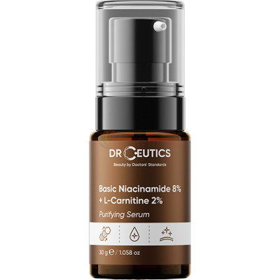 Tinh chất dưỡng da DrCeutics Niacinamide 8% + L-Carnitine 2% (30g) - Hàng chính hãng