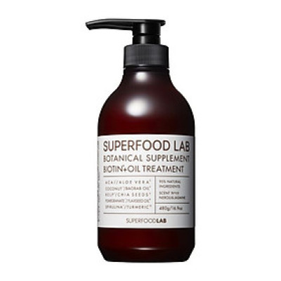 DẦU XẢ CĂNG MƯỢT TÓC CHĂM SÓC DA ĐẦU NHẬT BẢN SUPERFOOD LAB BIOTIN+OIL TREATMENT 480g