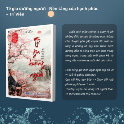 Sách - Bách Trí Minh Đạo: Tề gia dưỡng người - Nền tảng của hạnh phúc - Bizbooks