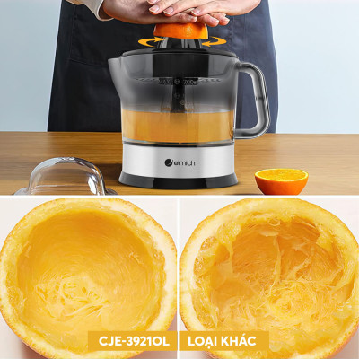 Máy vắt cam Elmich CJE-3921OL 700ml , Hàng chính hãng, bảo hành 24 tháng - JoyMall