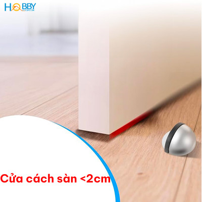 Chặn cửa bán nguyệt chống va đập tường inox 304 Hobby home decor CC14