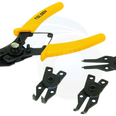 BỘ 4 ĐẦU KÌM PHE 6 INCH/160MM TOLSEN 10100 - HÀNG CHÍNH HÃNG