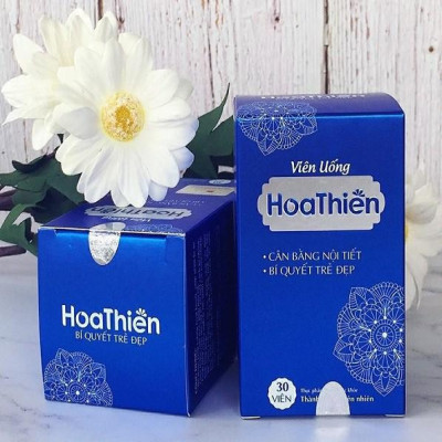 Combo 2 Hộp viên uống Hoa Thiên (30 viên) giúp bổ huyết, điều kinh, cân bằng nội tiết tố nữ