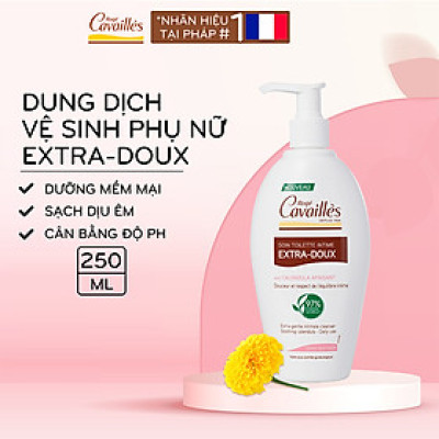 Dung dịch vệ sinh phụ nữ Roge Cavailles - Nhập khẩu chính hãng - Sản phẩm số 1 tại pháp - 250ml