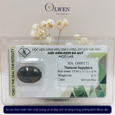 Viên đá Sapphire thiên nhiên HA-G000171