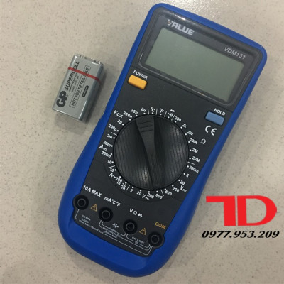 Đồng hồ vạn năng VALUE VDM151 hàng chính hãng