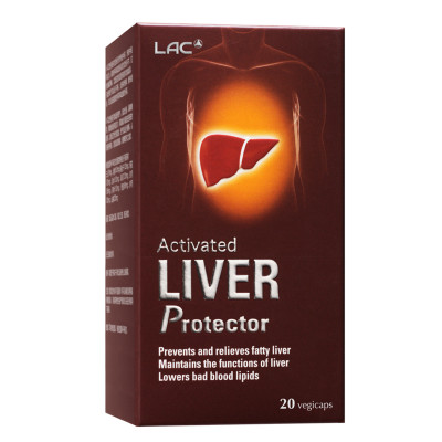 VIÊN UỐNG HỖ TRỢ NGĂN NGỪA GAN NHIỄM MỠ LAC ACTIVATED LIVER PROTECTOR (20 VIÊN)