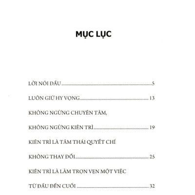 Sức Mạnh Của Sự Kiên Trì (SB) 