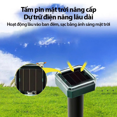 Bảo Vệ Hiệu Quả với Máy Đuổi Chuột Năng Lượng Mặt Trời Hàng Cao Cấp