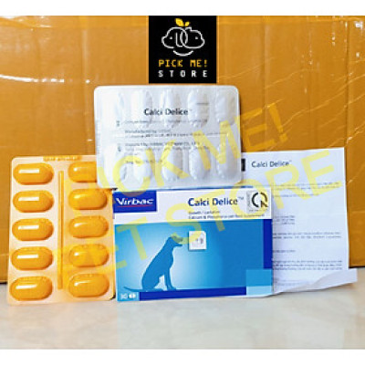 Calci Delice Virbac - Bổ sung Canxi và Khoáng Chất Cho Chó