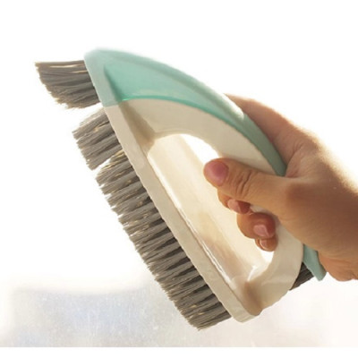 Combo bàn chải đa năng Ohe + giá đựng xà bông có núm hít chân không - made in Japan