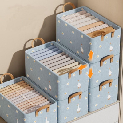 Hộp Đựng Quần Áo Có Khung Cố Định -Thiết Kế Gấp Gọn Thông Minh Giỏ Đựng Đồ Lót Giúp Tiết Kiệm Không Gian - HÀNG CHÍNH HÃNG MINIIN