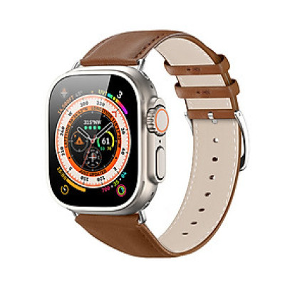 Dây da Dux Ducis Dành Cho Apple Watch Ultra 2 / 1, Apple Watch Series 9-1/SE/SE 2022, Dux Ducis YS Series_ Hàng chính hãng
