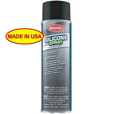 Silicone dùng để bôi trơn khung in, bảng in, máy cắt vải, chi tiết máy móc và các loại máy cắt giấy Sprayway SW-945 USA