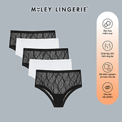 Combo 5 Quần Lót Ren Zig Zac Likia 
