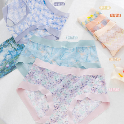 Quần lót nữ voan lưới nhiều họa tiết 3294