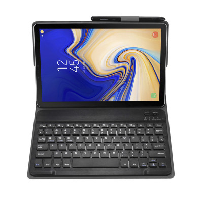 Bao da kèm bàn phím dành cho Samsung Galaxy Tab S8 Ultra, Tab S8 Plus, Tab S8, Bluetooth Keyboard Case có khay để bút chống sốc cao cấp - Hàng chính hãng.