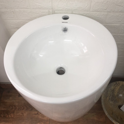 Chậu lavabo TRỤ TRÒN GROVES GRVL2085 (850x430x430)