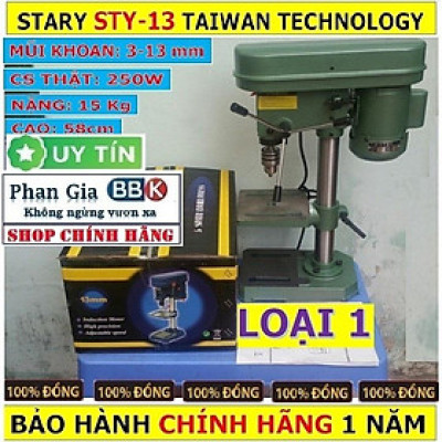 [LOẠI 1] MÁY KHOAN BÀN MINI STARY ĐẦU KHOAN 13 MM- BẢO HÀNH chính hãƞg - BẢO HÀNH 12 THÁNG