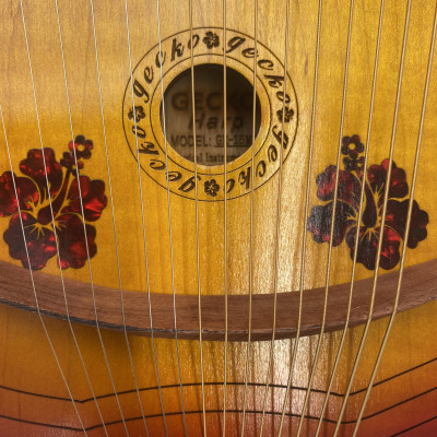 Đàn Hạc Lyre Harp Gecko 15 Dây GK15MC